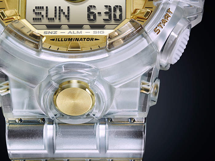 G Shock Glacier Gold