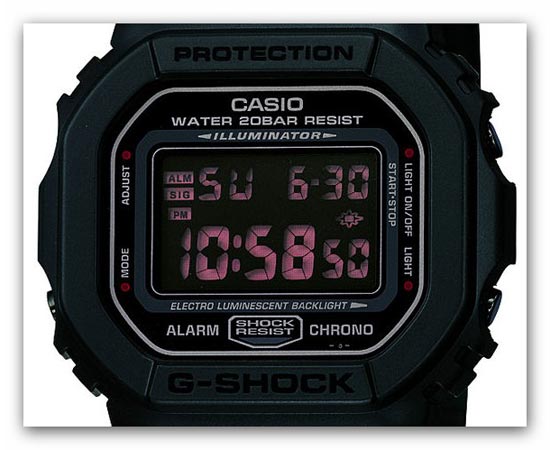 Casio G Shock DW 5600MS 1DR