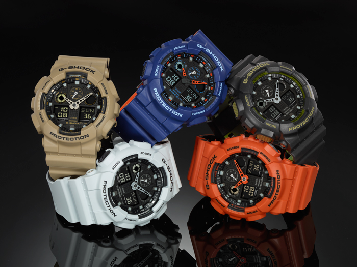 casio g shock ga 100 l