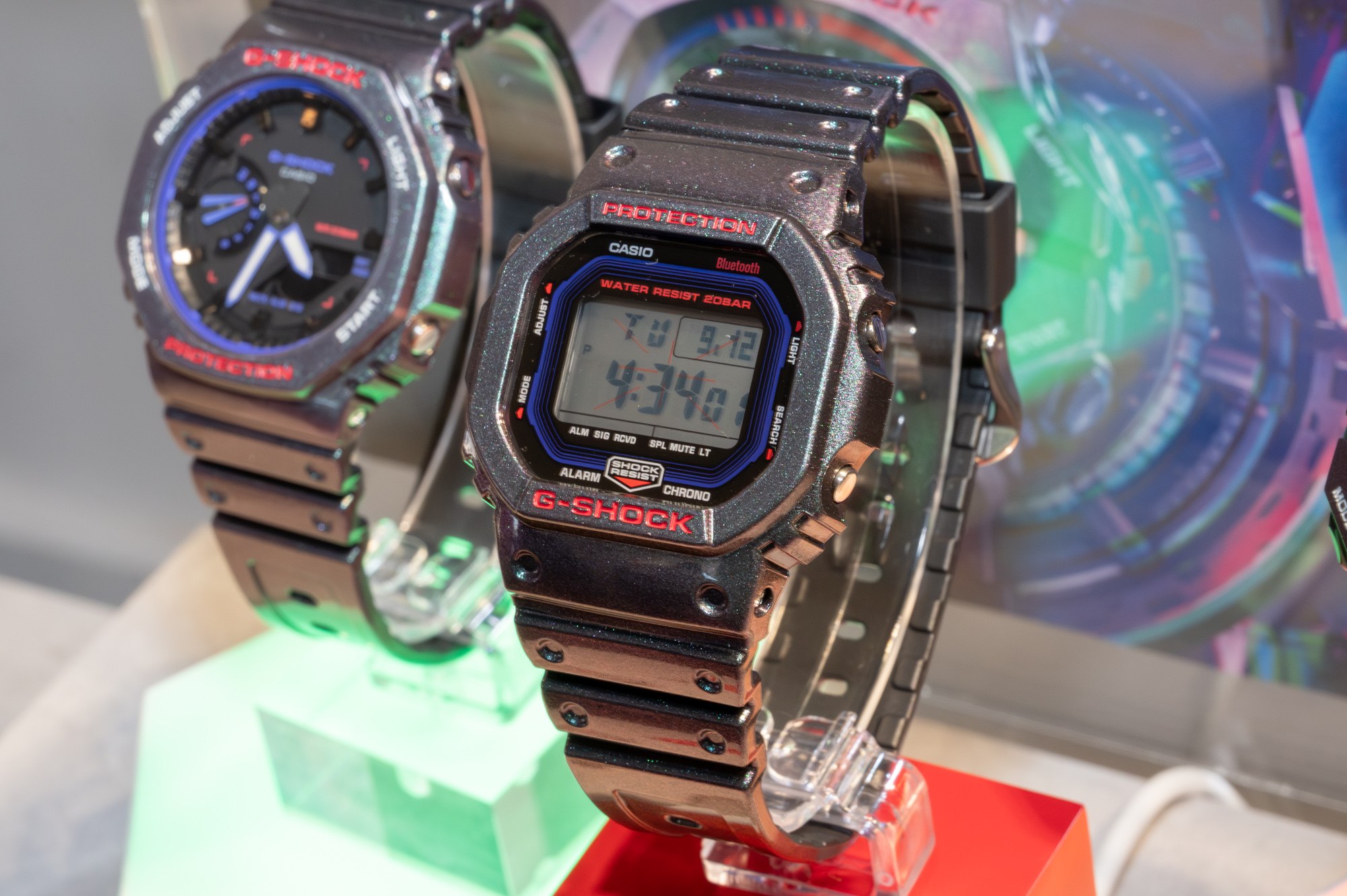 G-SHOCK DW-B5600AH, GA-B001AH, GA-2100AH для фанатов шутеров