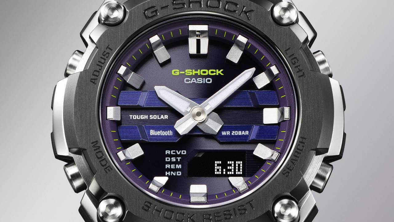 CASIO G-SHOCK GST-B600 — самые компактные G-STEEL